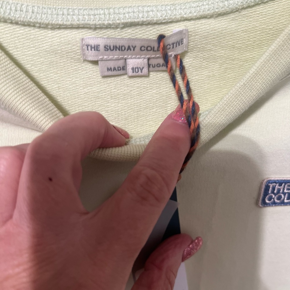 The Sunday Collective NWT Sweatshirt size‎ 10y - Picture 3 of 5